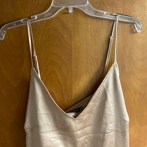 Carli Bybel x Misguided Rose gold dress. Size US 10.